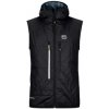 Ortovox Swisswool Piz Boe Vest M black raven L; Černá vesta