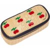Školský peračník Pencil Box Raffia Cherry Jeune Premier ergonomický luxusné prevedenie 22*7 cm