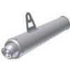 Koncovka výfuku MIVV X-CONE ACC.016.SC2 Nerez Ø90 - ø55 inlet