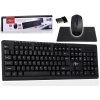 Sada klávesnice a myši Art čierna
