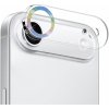 NORTHJO tvrdené sklo s trblietavými rámčekmi na ochranu šošoviek fotoaparátu pre iPhone Air - dúhové - možnosť vrátiť tovar ZADARMO do 30tich dní