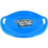 Sánkovací tanier Baby Mix 60 cm Snowflake MUSIC modrý