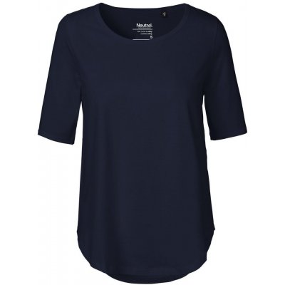 Neutral Dámske tričko s polovičným rukávom z organickej Fairtrade bavlny Námornícka modrá