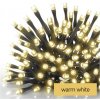 EMOS D1CW02 Štartovacia súprava - spojovacia vianočná reťaz - cencúle 100 LED 2,5m 12W teplá biela, IP44, farba drôtu - čierna, časovač, adaptér