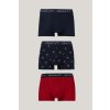 SPODNÁ BIELIZEŇ GANT SKIER PRINT TRUNK 3-PACK GB EVENING BLUE