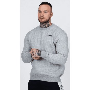 GymBeam Pánska Mikina Basic Jumper - Grey