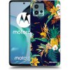 Picasee silikónový prehľadný obal pre Motorola Moto G72 - Pineapple Color