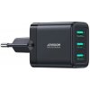 Joyroom nabíjačka 3× USB-A, 17W – čierna JR-TCN02