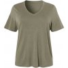 esmara® Dámske ľanové tričko olivová
