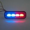 PREDATOR 4x4W LED, 12-24V, červeno-modrý, ECE R10 (br004RB)