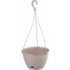Nohel Garden kvetináč závěsný Ratolla Round W plastový 24x16cm