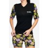 Dámske cyklistické tričko Mons Royale Redwood Enduro VT - alpine bloom/black