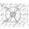 Ventilátor chladenia motora NRF 12V, 150W 47751 EAN: 8718042184139