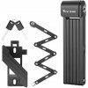 Zabezpečenie bicykla, skladacie zapínanie West biking Bike Portable Folding Lock