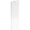 Mexen Next, vaňová zástena 1-krídlová 60 x 150 cm, fixné krídlo, 6 mm sklo s pruhmi, chrómový profil, 895-060-000-00-09-01