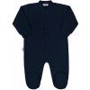 Dojčenský overal New Baby Classic II tmavo modrý