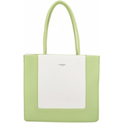 Diana & Co dámska kabelka cez rameno svetlá zeleno biela Noilen zelená