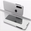 Knižkové puzdro Electroplating Mirror na Motorola Moto G8 Power - strieborná