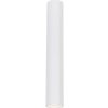 EUlight Stropné svietidlo Genesis, 1x biele kovové tienidlo, (40 cm)