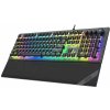 Herná klávesnica AURORA K-5 s RGB podsvietením a červenými spínačmi