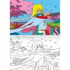 Omaľovánka A5 - Anime