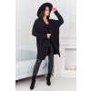 Cape with pockets black čierna One size Kesi 5907302586285