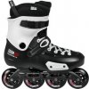 Powerslide Zoom Pro Black 80 Trinity čierna / biela, UK 6 / 6,5, EU 39 / 40, US 7 / 7,5, 24,8 / 25,5 cm, 9 / 9,2 cm