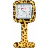 GIMA Nursing, Ošetrovateľské hodinky silikónové, fantasy leopard
