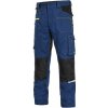Nohavice CXS STRETCH, pánske, tmavo modro-čierne Velikost: 50