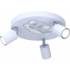 Luminex | Detské bodové svietidlo FUN 3xGU10/8W/230V modrá/slon | LU9382A