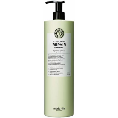 Vyživujúci šampón pre suché a poškodené vlasy Maria Nila Structure Repair Shampoo - 1000 ml (NF02-3603)