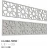 Perforovaný panel Overlay UFP06