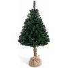 DecoKing Umelý vianočný stromček na kmeni CECILIE zelený, veľkosť 180