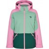 Dievčenská lyžiarska bunda Ziener, AMELY zelená,ružová 116