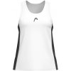 Dámske tielko Head CLUB 25 TECH Tank Top Women Navy/White M