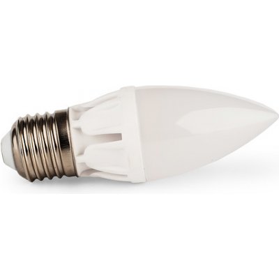 LEDtechnics LED žiarovka E27 biela teplá 8W C37
