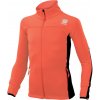 Sportful Light SoftShell bunda detská oranžová/čierna Veľkosti: 6Y
