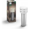 Hue White vonkajšie stĺpikové svietidlo Philips Tuar 17405/47 / P0 nerez, 2700K, 40cm