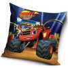 Carbotex · Vankúš Plamienok a štvorkolky - Monster Truck Blaze - 40 x 40 cm