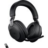 Jabra Evolve 2 85 náhlavná súprava cez ucho Bluetooth, káblové, 28599-999-999, stereo, čierna, Redukcia šumu mikrofónu; 28599-999-999