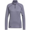 Dámska golfová mikina Adidas Quarter Zip S Navy Modrá