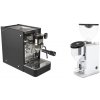 Stone Espresso Lite Black + Rocket Espresso FAUSTINO 3.1, chrome