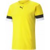 Chlapčenské futbalové tričko Puma, teamRISE žltá,čierna,biela XL