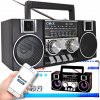 Rádioprehrávač Ghettoblaster Kazeta USB Rádio MP3