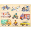 Vkladacie puzzle Vozidlá