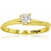 VIPgold Zásnubný prsteň s briliantmi zo žltého zlata R0563-58836z