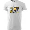 Potápačské vybavenie - Tričko extra veľké (5-8XL) - 5XL ( Biela )