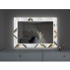 Artalo LED zrkadlo s dekorom D20 90x60