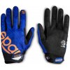 Sparco Meca-3 Rukavice pre mechanikov, farba modro-oranžová, veľkosť 11
