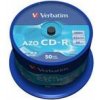 CD-R VERBATIM DTL+ Crystal 700MB 52X 50ks/cake*AZO